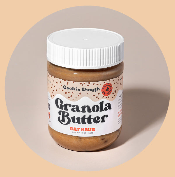 Cookie Dough Granola Butter